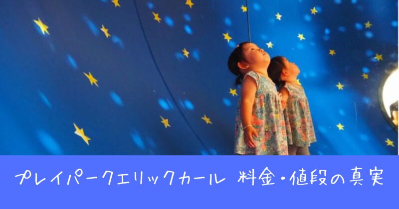 PLAY! PARK ERIC CARLE（プレイパーク エリックカール）の料金・値段の真実！損をしないための「実質コスト計算式」を公開！