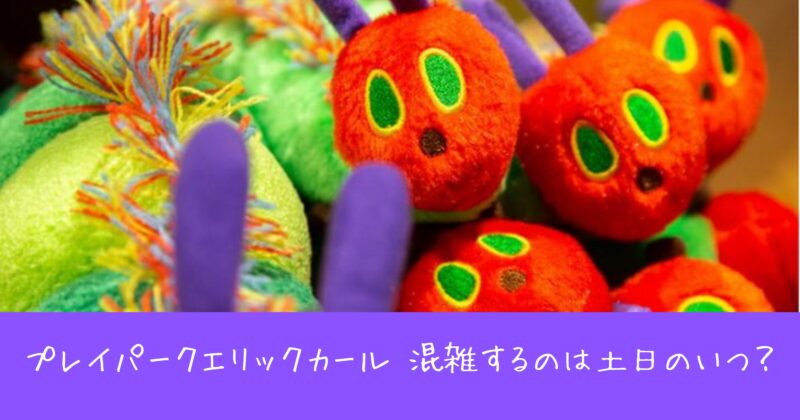 PLAY! PARK ERIC CARL（プレイパークエリックカール）が混雑するのは土日のいつ？来場の注意点やおすすめの時間帯・おすすめできる人もあわせて確認！